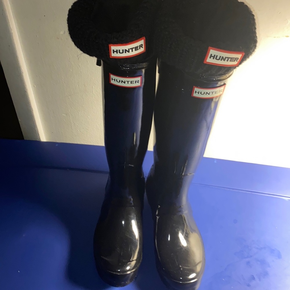 Black Hunter Rain Boots